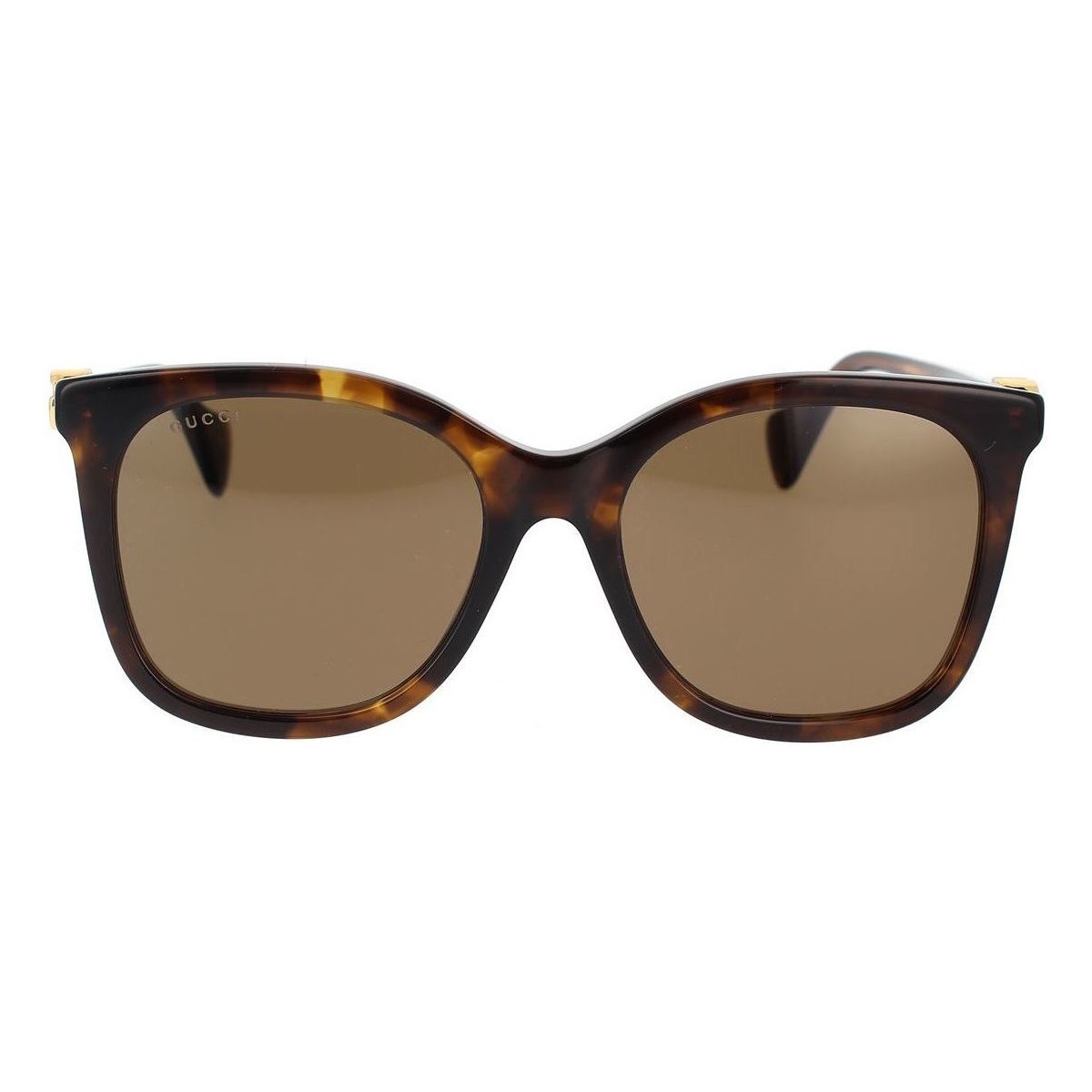 Hodinky & Bižuterie Ženy sluneční brýle Gucci Occhiali da Sole  GG1071S 002 Hnědá