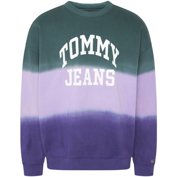 Textil Muži Mikiny Tommy Jeans DM0DM12377 Zelená