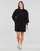 Textil Ženy Krátké šaty Karl Lagerfeld FABRIC MIX SWEATDRESS Černá