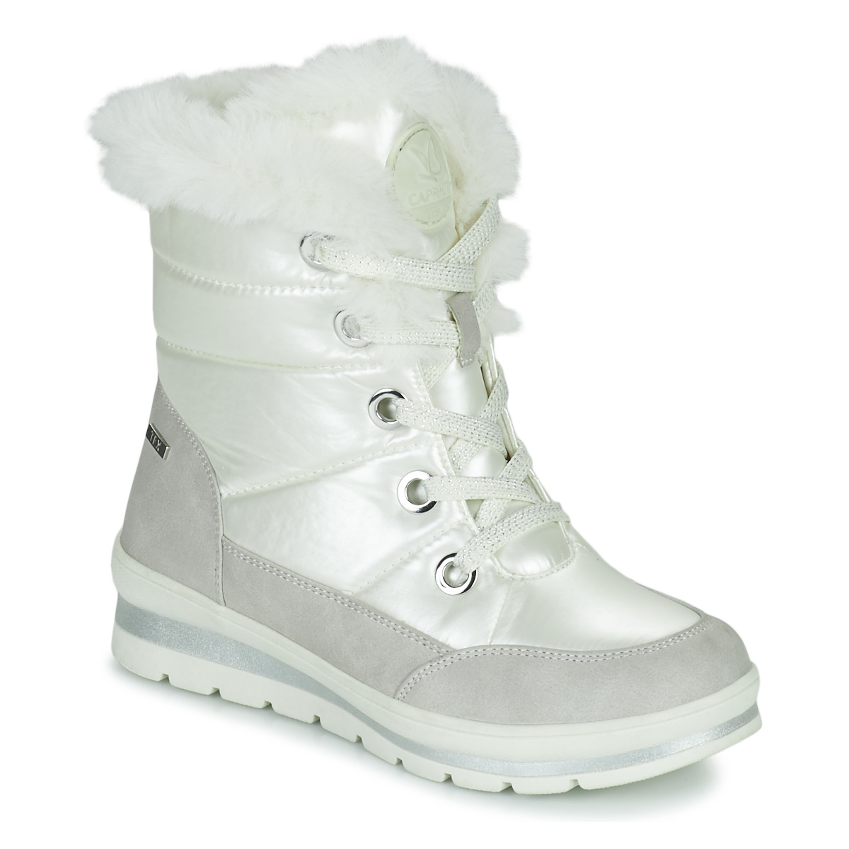 Boty Ženy Zimní boty Caprice 26226 Bílá