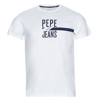 Textil Muži Trička s krátkým rukávem Pepe jeans SHELBY Bílá