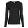 Textil Ženy Trička s dlouhými rukávy Petit Bateau A040T Černá