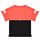 Textil Dívčí Trička s krátkým rukávem Puma PUMA POWER COLORBLOCK TEE Černá / Oranžová