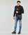 Textil Muži Mikiny Calvin Klein Jeans CK INSTITUTIONAL CREW NECK Černá