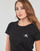 Textil Ženy Trička s krátkým rukávem Calvin Klein Jeans 2-PACK MONOLOGO SLIM TEE Černá / Bílá