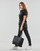 Textil Ženy Trička s krátkým rukávem Calvin Klein Jeans CORE MONOGRAM REGULAR TEE Černá