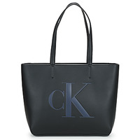 Taška Ženy Velké kabelky / Nákupní tašky Calvin Klein Jeans SCULPTED SHOPPER29 MONO Černá