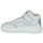 Boty Ženy Kotníkové tenisky Calvin Klein Jeans CHUNKY CUPSOLE LACEUP MID M Bílá / Stříbřitá
