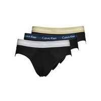 Spodní prádlo Muži Slipy Calvin Klein Jeans HIP BRIEF X3 Černá / Černá / Černá