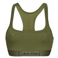 Spodní prádlo Ženy Sportovní podprsenky Calvin Klein Jeans UNLINED BRALETTE Khaki