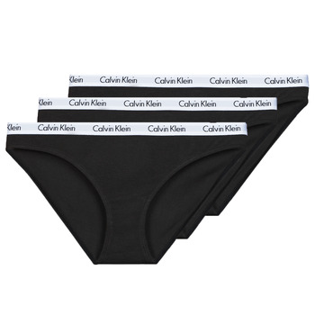 Spodní prádlo Ženy Kalhotky Calvin Klein Jeans CAROUSEL BIKINI X3 Černá / Černá / Černá