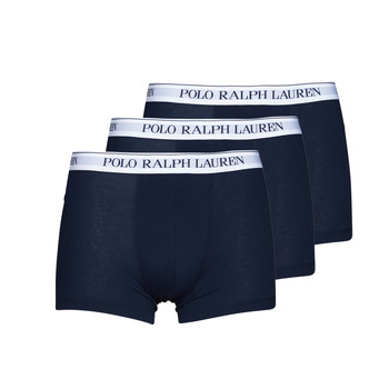 Spodní prádlo Muži Boxerky Polo Ralph Lauren CLASSIC TRUNK X3 Tmavě modrá