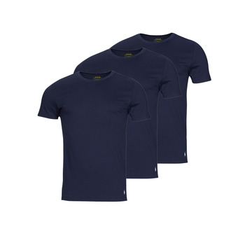 Textil Muži Trička s krátkým rukávem Polo Ralph Lauren CREW NECK X3 Tmavě modrá / Tmavě modrá / Tmavě modrá