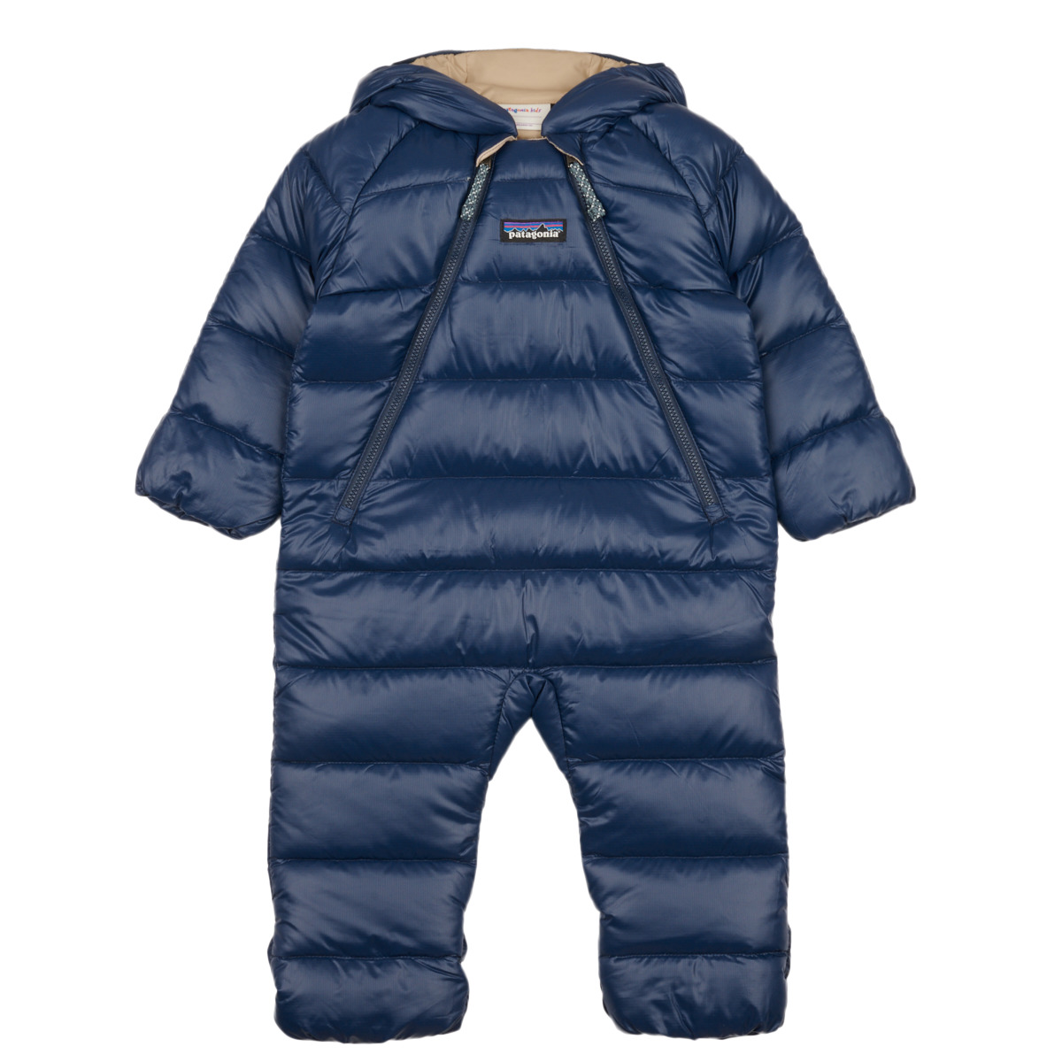 Textil Děti Overaly / Kalhoty s laclem Patagonia HI-LOFT DOWN SWEATER BUNTING Tmavě modrá