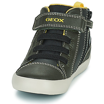 Geox B GISLI BOY Khaki / Žlutá