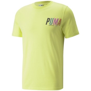 Textil Muži Trička s krátkým rukávem Puma Swxp Graphic Žlutá