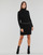 Textil Ženy Krátké šaty MICHAEL Michael Kors TRTLNK MK CHRM BLT MINI Černá