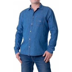 Textil Muži Košile s dlouhymi rukávy Tommy Hilfiger DM0DM08399447 Tmavě modrá