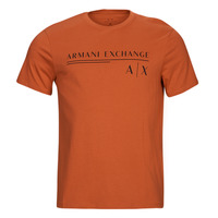 Textil Muži Trička s krátkým rukávem Armani Exchange 6LZTCE-ZJ6NZ Oranžová