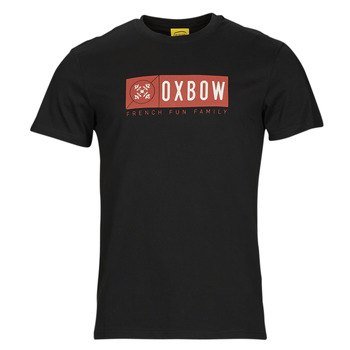 Textil Muži Trička s krátkým rukávem Oxbow 02TELLIM Černá