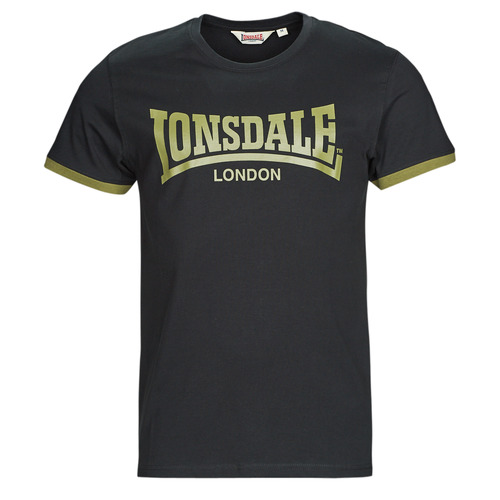 Textil Muži Trička s krátkým rukávem Lonsdale TOWNHEAD Černá