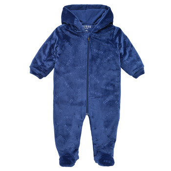 Textil Děti Overaly / Kalhoty s laclem Guess H2BW04-KA2X0-G791 Tmavě modrá