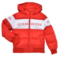Textil Dívčí Prošívané bundy Guess K2BL00-WB240-G6Y5 Červená