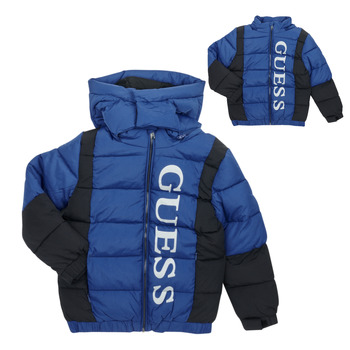 Textil Děti Prošívané bundy Guess H2BJ01-WF090-G791 Tmavě modrá