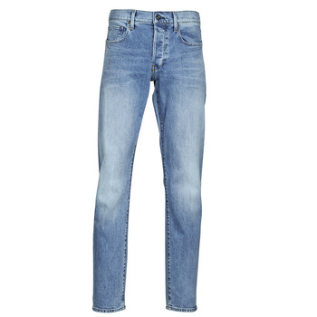 Textil Muži Jeans úzký střih G-Star Raw 3301 Regular Tapered Indigová modř / Sepraná