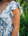 Textil Ženy Krátké šaty Céleste DAHLIA Bílá / Modrá