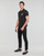 Textil Muži Polo s krátkými rukávy Versace Jeans Couture 73GAGT01-G89 Černá / Zlatá