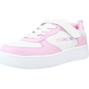 Boty Dívčí Nízké tenisky Skechers COURT 92 Růžová