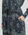 Textil Ženy Společenské šaty Tommy Hilfiger BANDANA VIS MIDI SHIRT DRESS LS Tmavě modrá