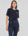 Textil Ženy Trička s krátkým rukávem Tommy Hilfiger REG MONOGRAM EMB C-NK SS Tmavě modrá