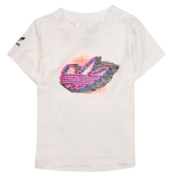 Textil Děti Trička s krátkým rukávem adidas Originals HL2198 Bílá