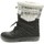 Boty Ženy Zimní boty Italy Top Lux 9523 černo stříbrné dámské sněhule Černá