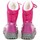 Boty Dívčí Zimní boty Italy Top Lux 654L růžové dětské sněhule Růžová