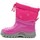 Boty Dívčí Zimní boty Italy Top Lux 654L růžové dětské sněhule Růžová