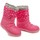 Boty Dívčí Zimní boty Italy Top Bimbo 488 star růžové dětské sněhule Růžová