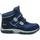 Boty Chlapecké Kotníkové boty Wojtylko 5Z21040 modré dětské kotníčkové boty Modrá