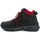 Boty Ženy Pohorky Dk 1029 černo červené dámské outdoor boty Černá