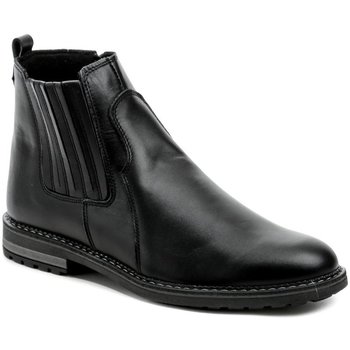 Boty Chlapecké Kotníkové boty Koma 15M0902 černé pánské zimní boty Černá