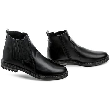 Koma 15M0902 černé pánské zimní boty Černá