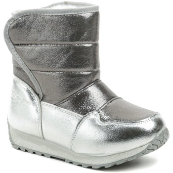 Boty Dívčí Zimní boty Wojtylko 4Z21032 stříbrné dětské zimní sněhulky Stříbrná