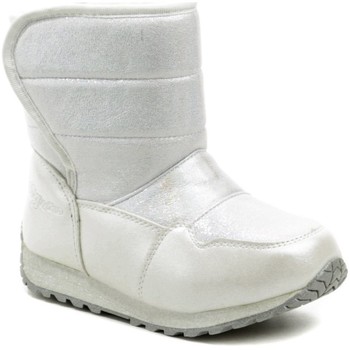 Boty Dívčí Zimní boty Wojtylko 4Z21032 bílé třpytivé dětské zimní sněhulky Bílá