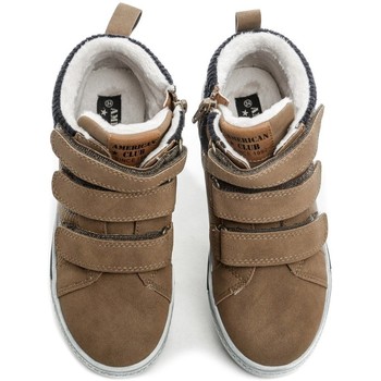 American Club GC24-21 hnědé zimní dětské boty Hnědá