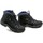 Boty Chlapecké Kotníkové boty Jacalu A2757-71 černé pánské trackingové boty Černá