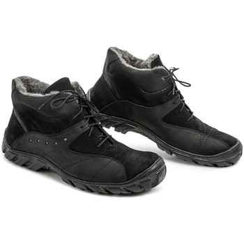Koma 613 černé pánské nadměrné zimní boty Černá