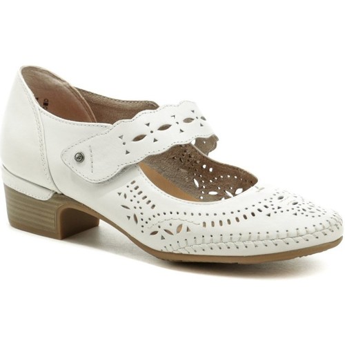 Boty Ženy Lodičky Jana 8-24312-26 bílá dámská letní obuv Bílá
