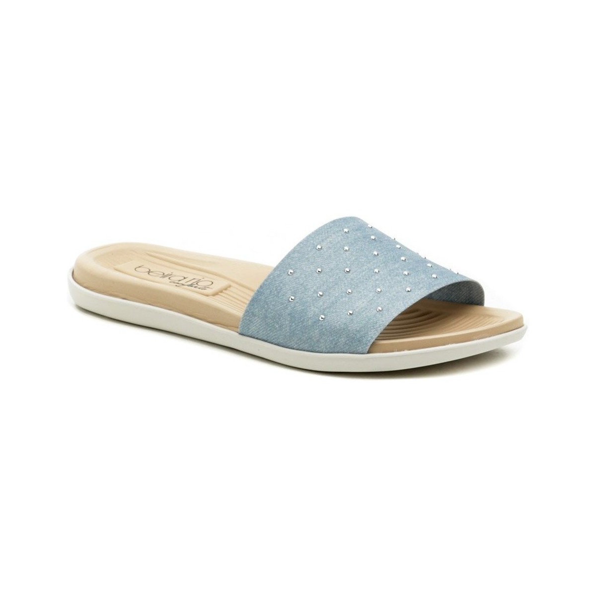 Boty Ženy pantofle Beira Rio 8360-234 modré dámské plážovky Modrá